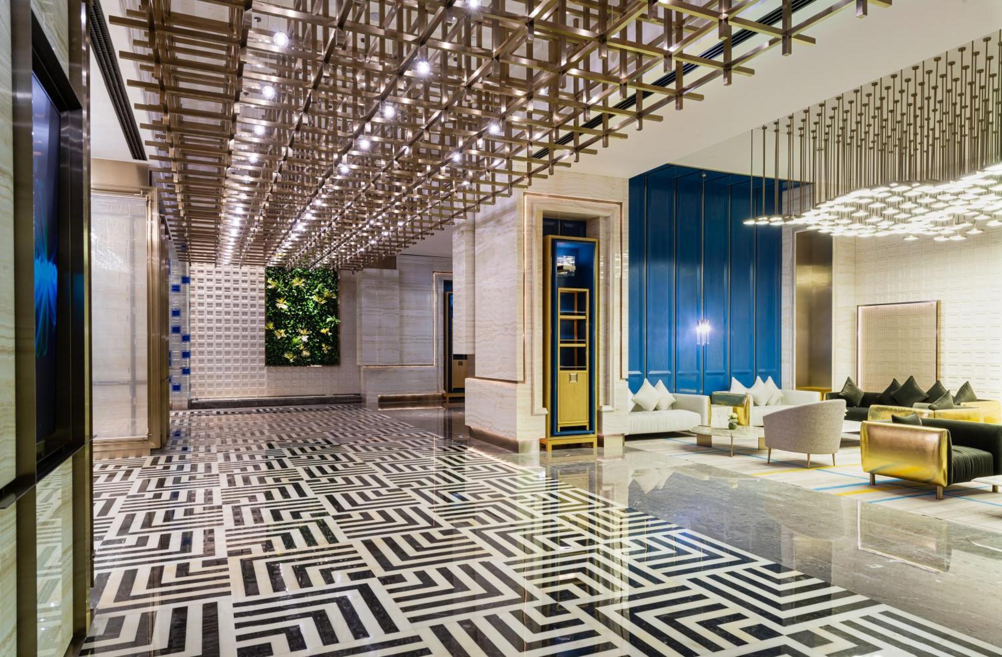 Narcissus The Royal Hotel Riaad Buitenkant foto The lobby of the hotel